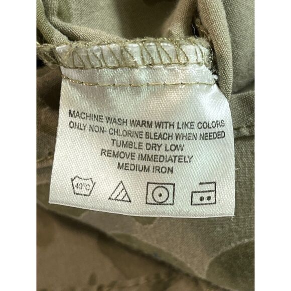 Twenty X Size S Western Shirt Button Down Pearl Snap Cowgirl Green Purple - Picture 7 of 9